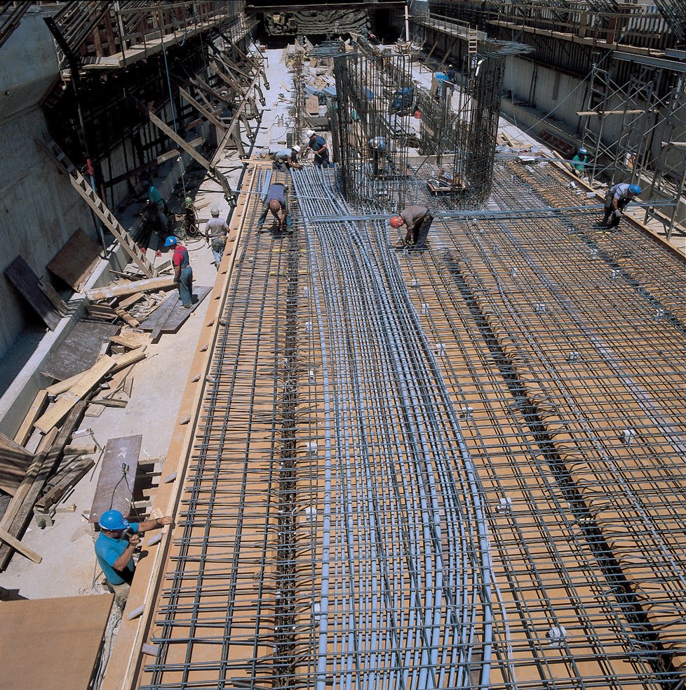 Rigid PVC conduit installation