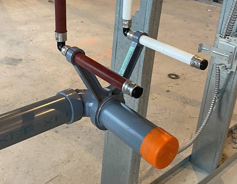 System XFR installed on worksite