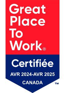 certified badge for being a great place to work